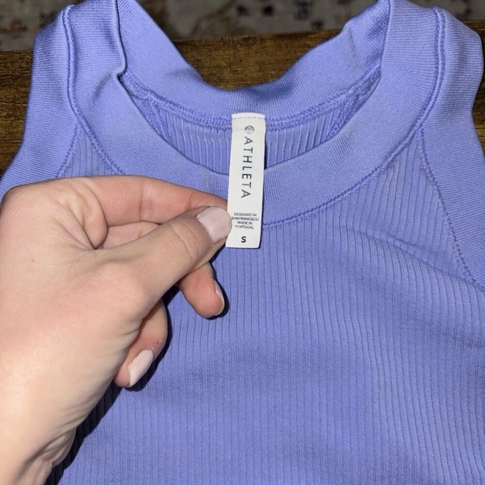 Athleta Renew Seamless Racerback Tank Size Small - Picture 4 of 4